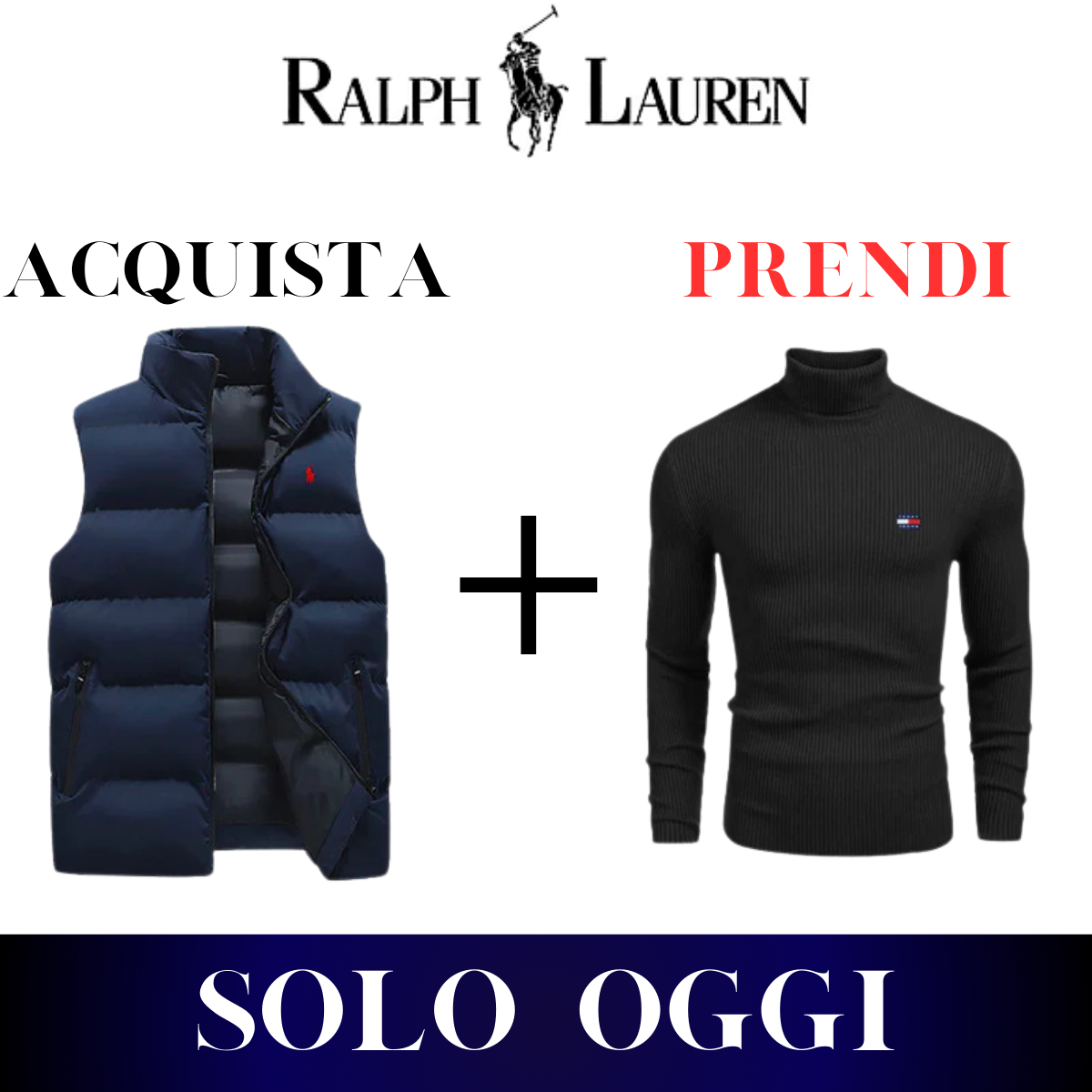 GiletR&L+Maglioneinomaggio(LIQUIDAZIONE)